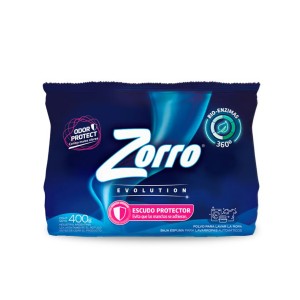 ZORRO JABON EN POLVO 400gr MATIC PROTECTOR